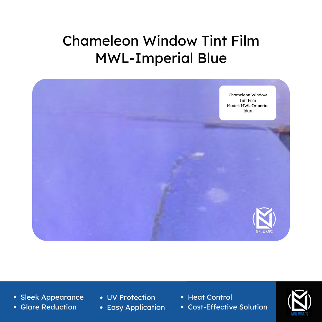 Chameleon Window Tint Film MWL-Imperial Blue