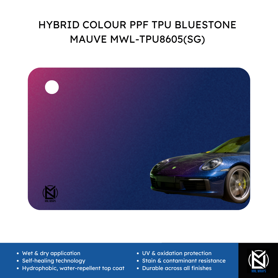 HYBRID COLOUR PPF TPU BLUESTONE MAUVE MWL-TPU8605(SG)