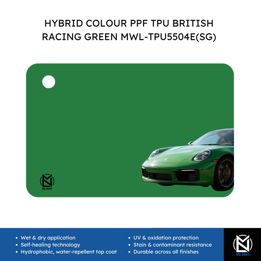 HYBRID COLOUR PPF TPU BRITISH RACING GREEN MWL-TPU5504E(SG)