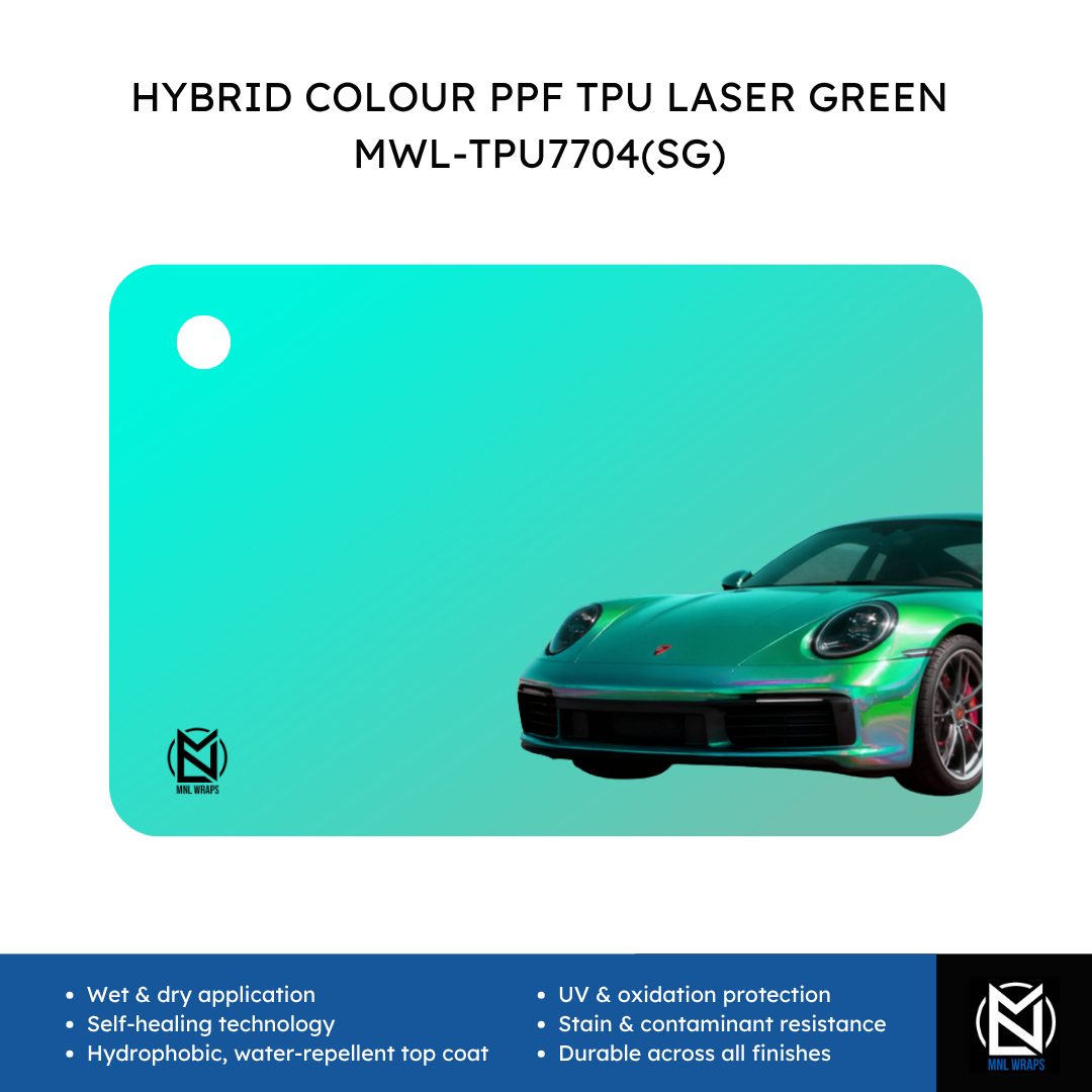 HYBRID COLOUR PPF TPU LASER GREEN MWL-TPU7704(SG)