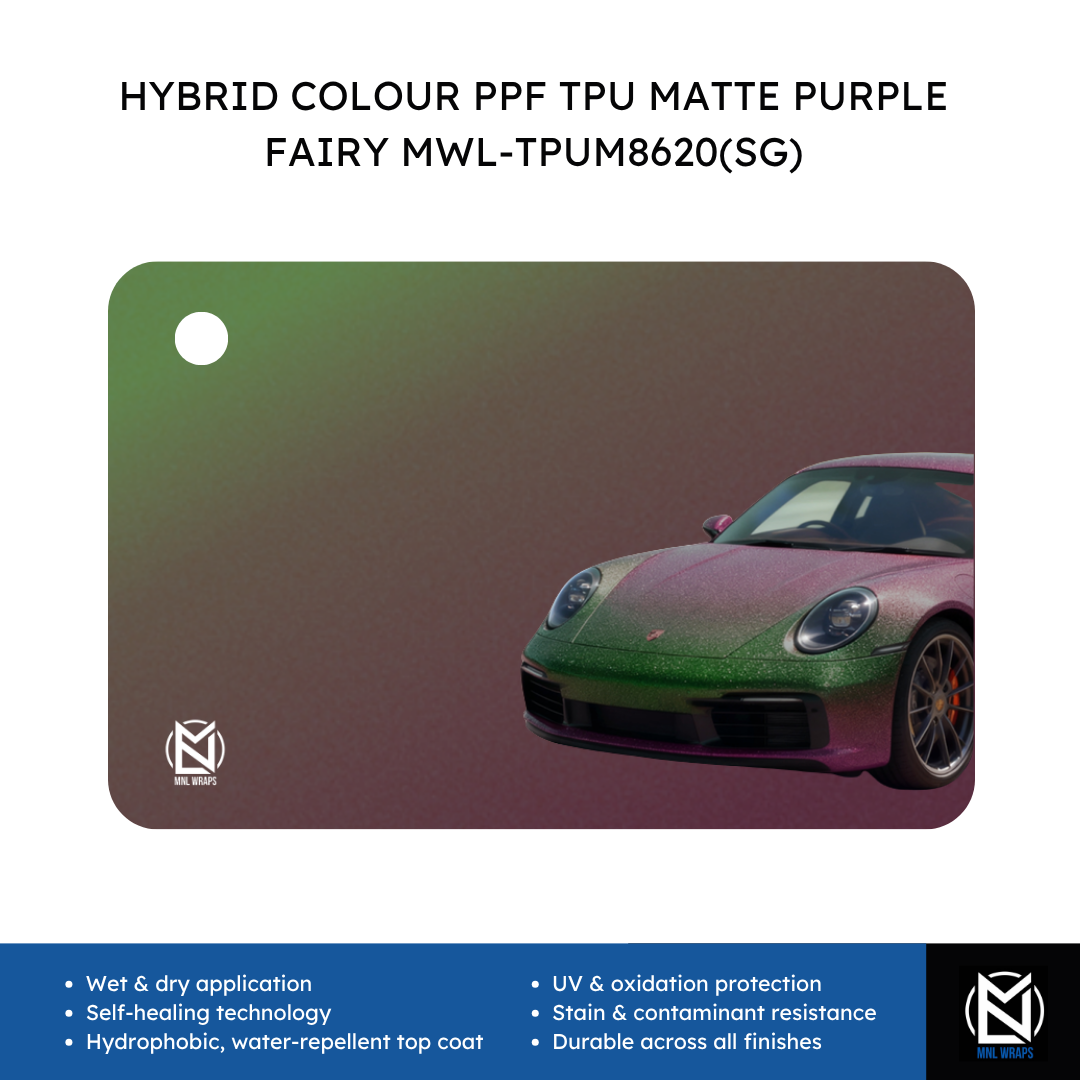 HYBRID COLOUR PPF TPU MATTE PURPLE FAIRY MWL-TPUM8620(SG)
