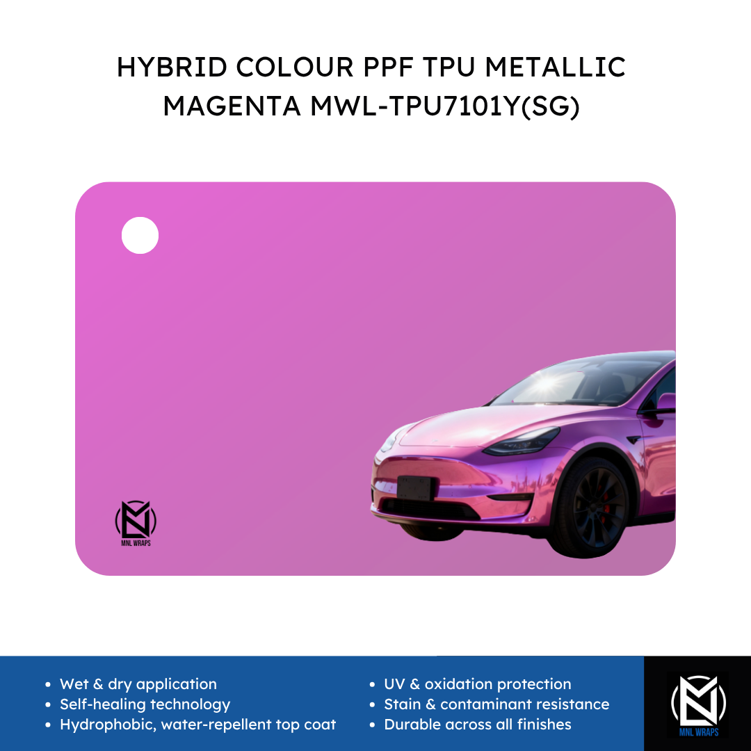 HYBRID COLOUR PPF TPU METALLIC MAGENTA MWL-TPU7101Y(SG)