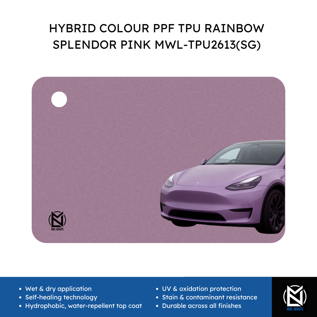 HYBRID COLOUR PPF TPU RAINBOW SPLENDOR PINK MWL-TPU2613(SG)