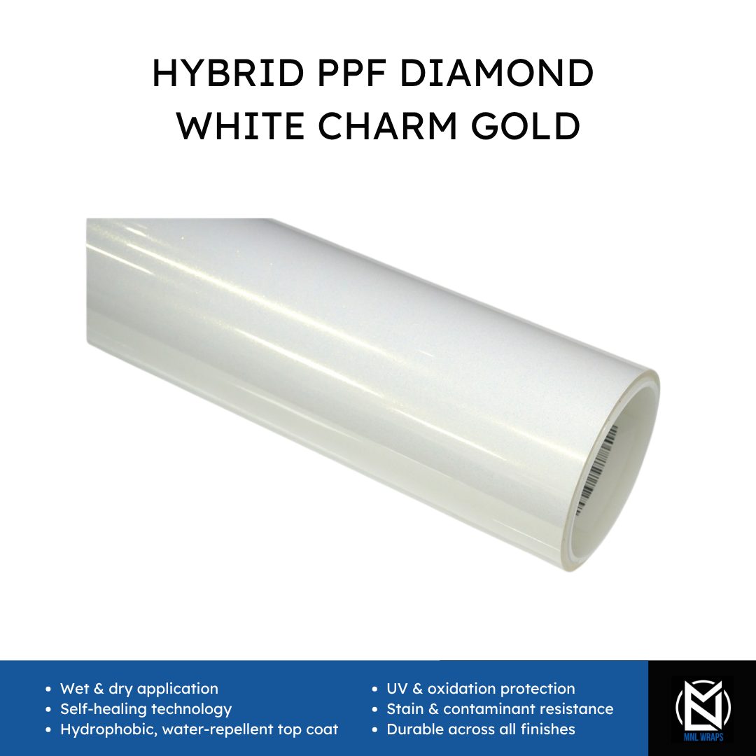 Hybrid PPF Diamond White Charm Gold