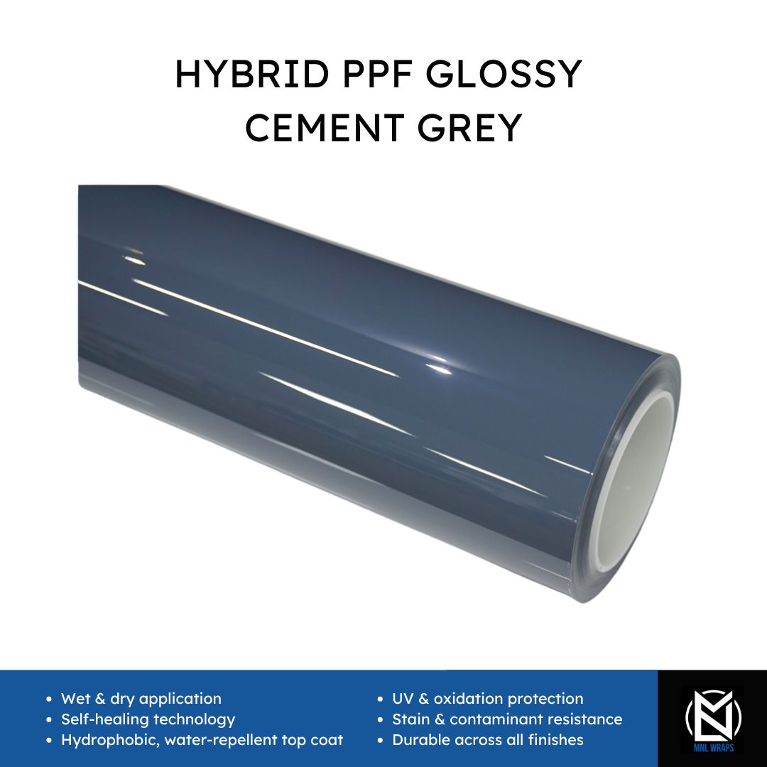 Hybrid PPF Glossy Cement Grey