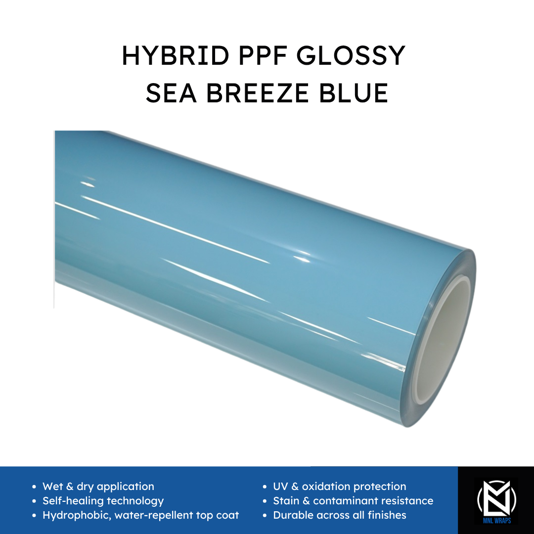 Hybrid PPF Glossy Sea Breeze Blue