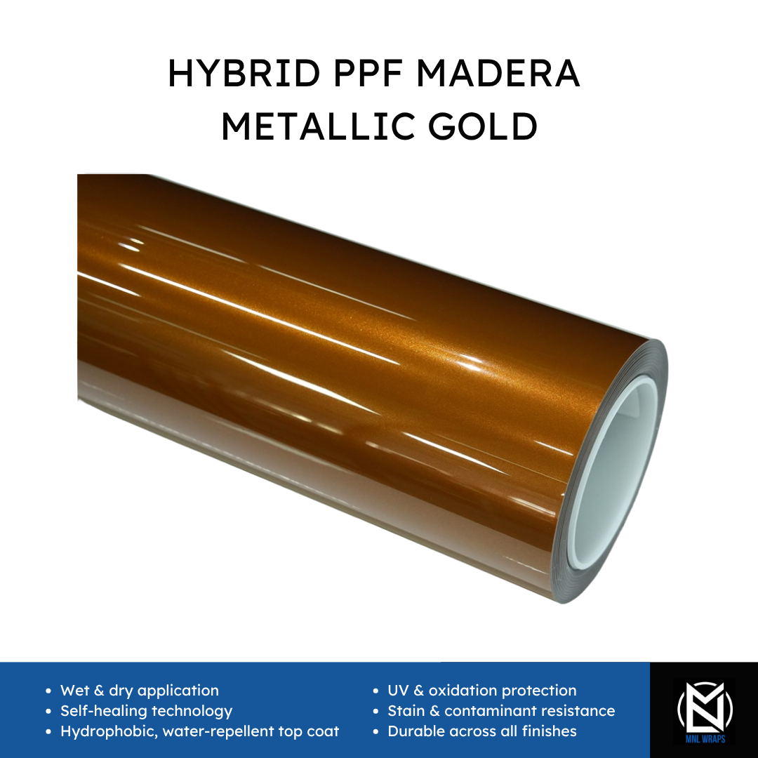 Hybrid PPF Madera Metallic Gold