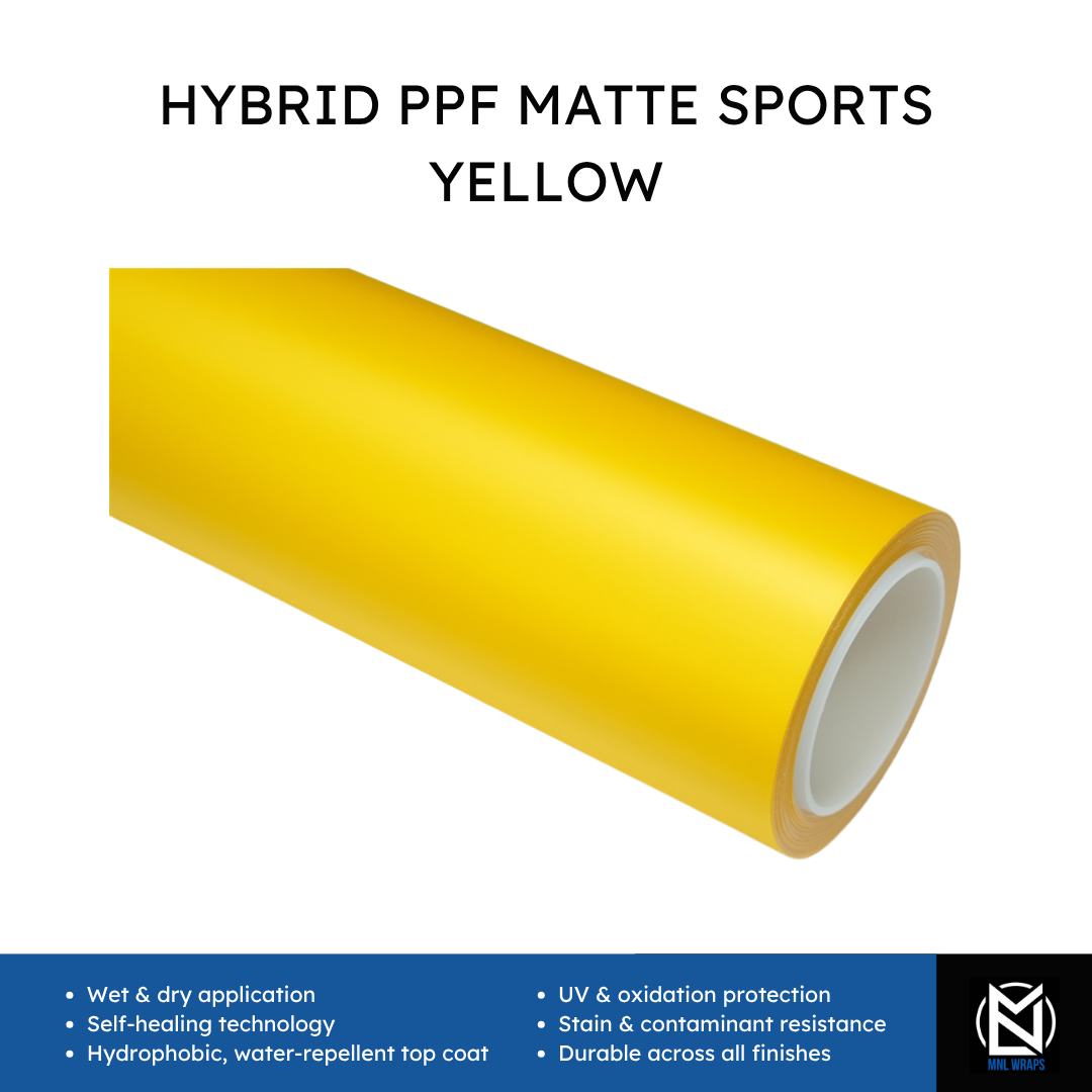 Hybrid PPF Matte Sports Yellow