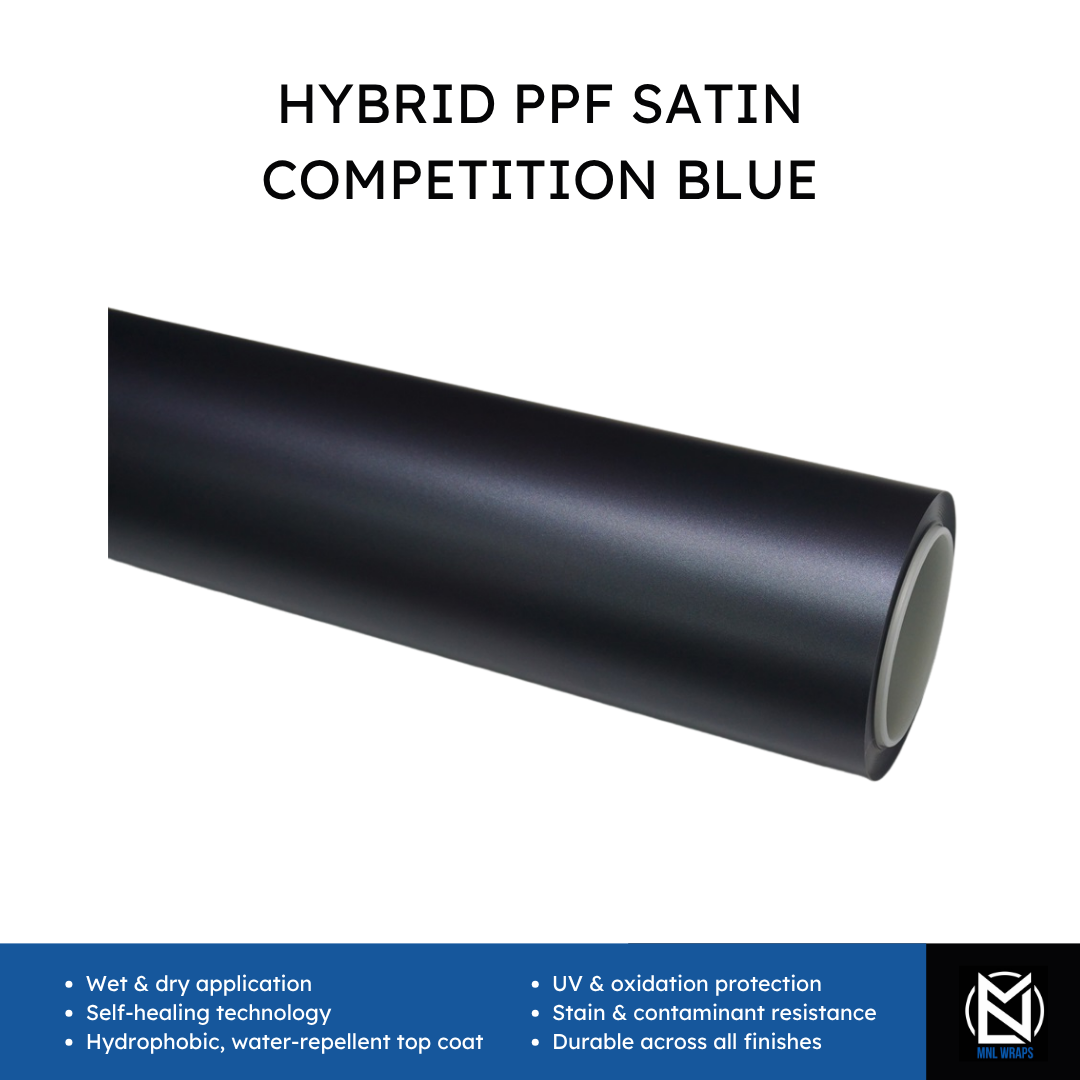 Hybrid PPF Satin Competition Blue