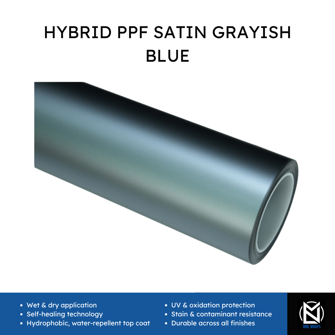Hybrid PPF Satin Grayish Blue