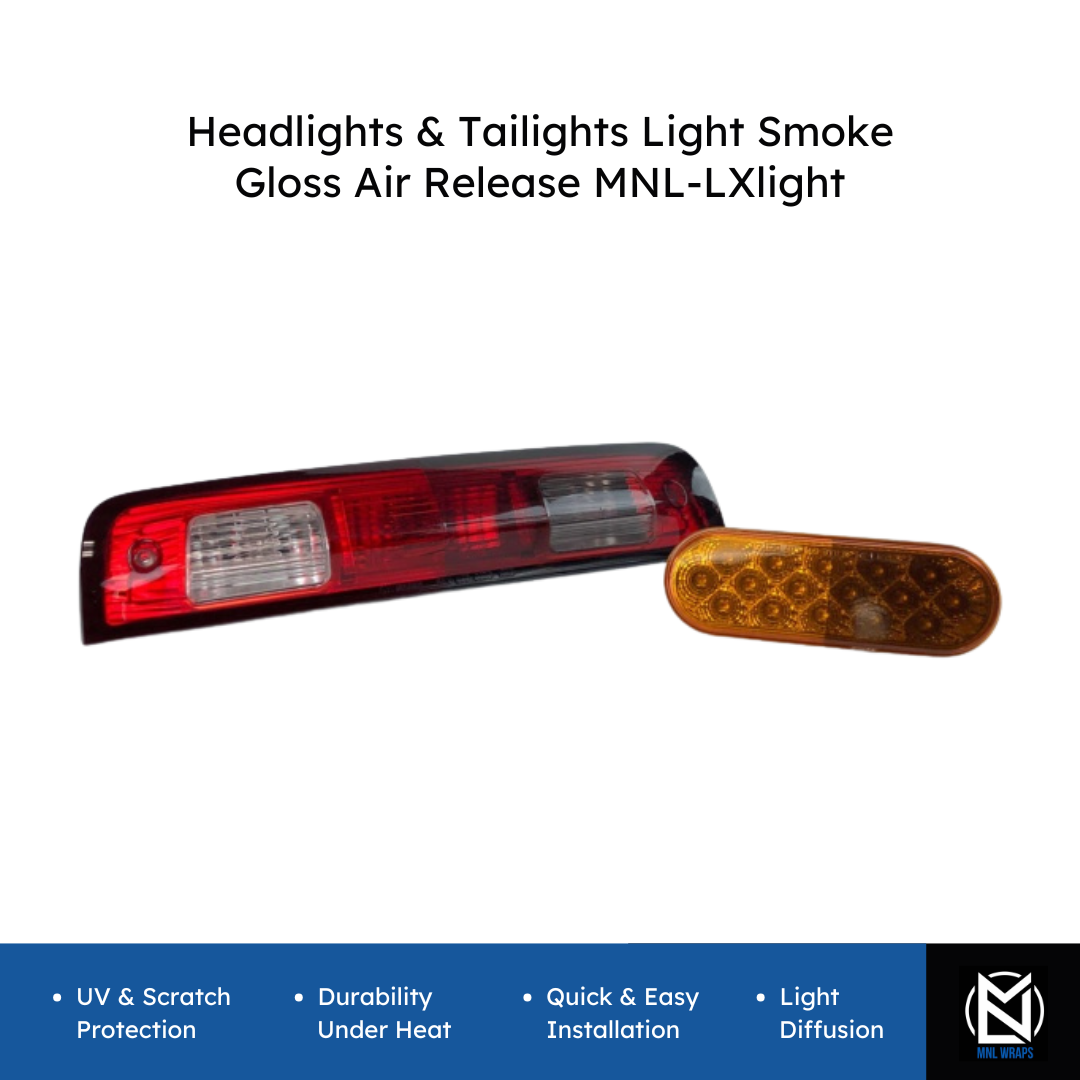 Headlights & Tailights Light Smoke Gloss Air Release MNL-LXlight
