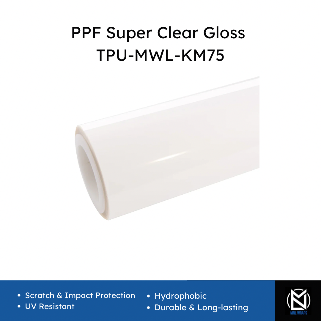 PPF Super Clear Gloss TPU-MWL-KM75