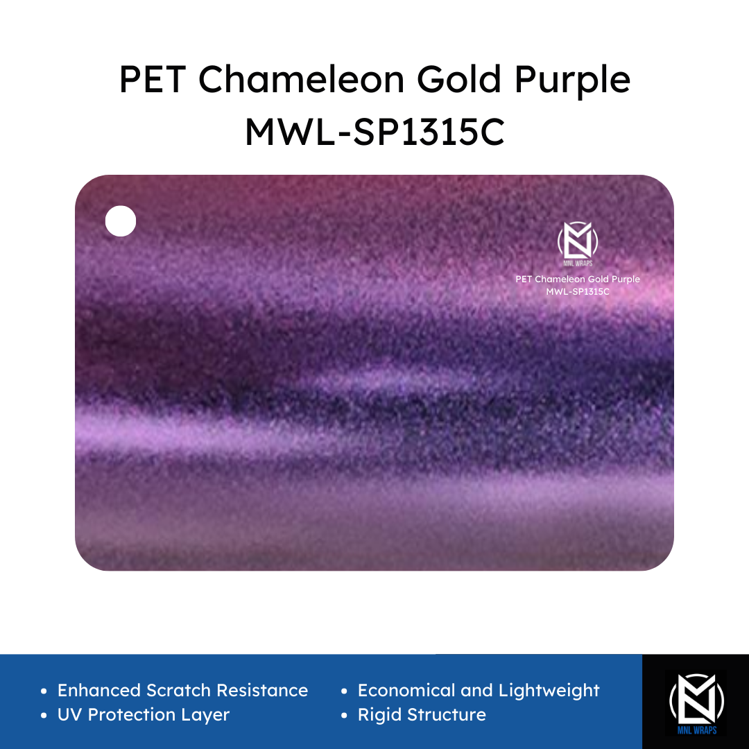 PET Chameleon Gold Purple MWL-SP1315C