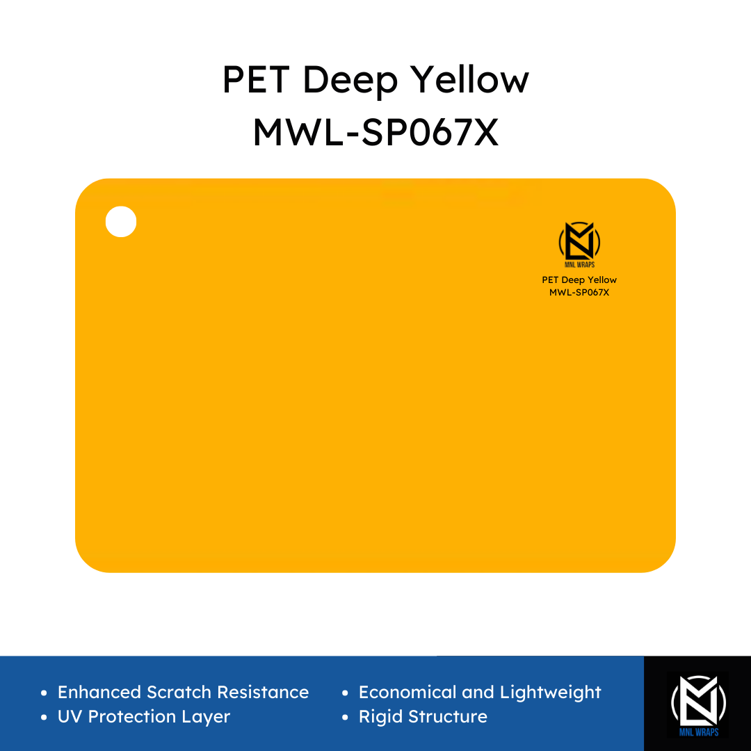 PET Deep Yellow MWL-SP067X