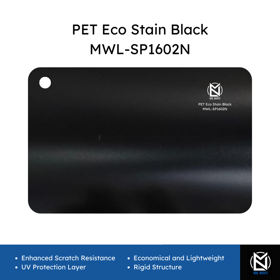 PET Eco Stain Black MWL-SP1602N