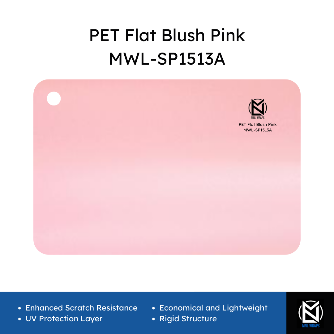 PET Flat Blush Pink MWL-SP1513A