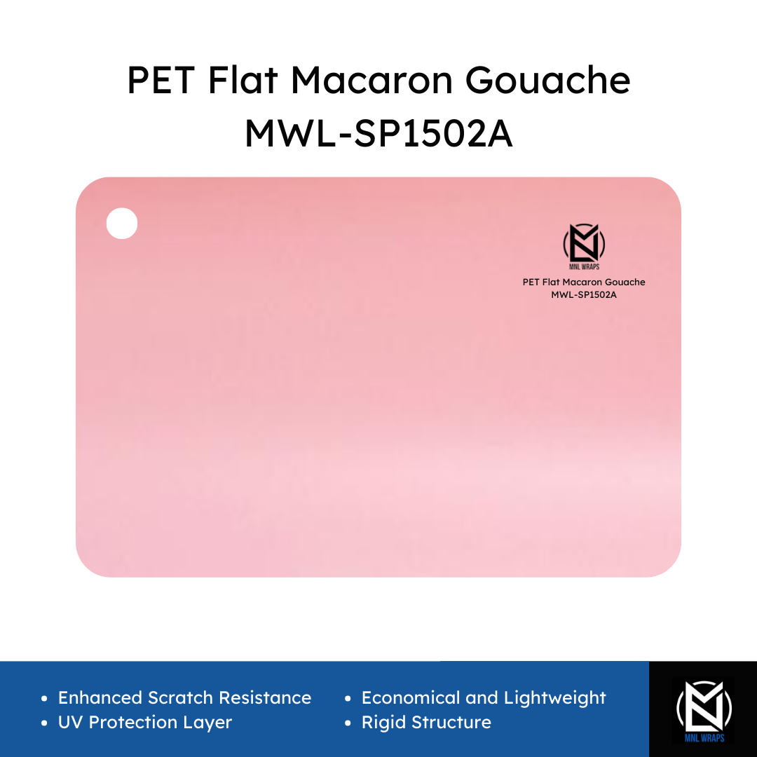 PET Flat Macaron Gouache MWL-SP1502A