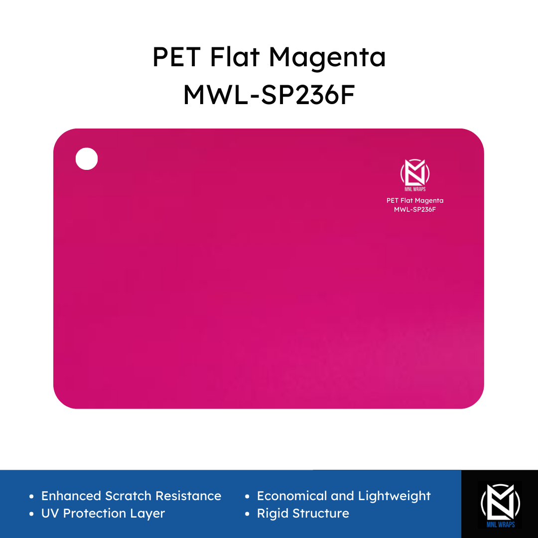 PET Flat Magenta MWL-SP236F