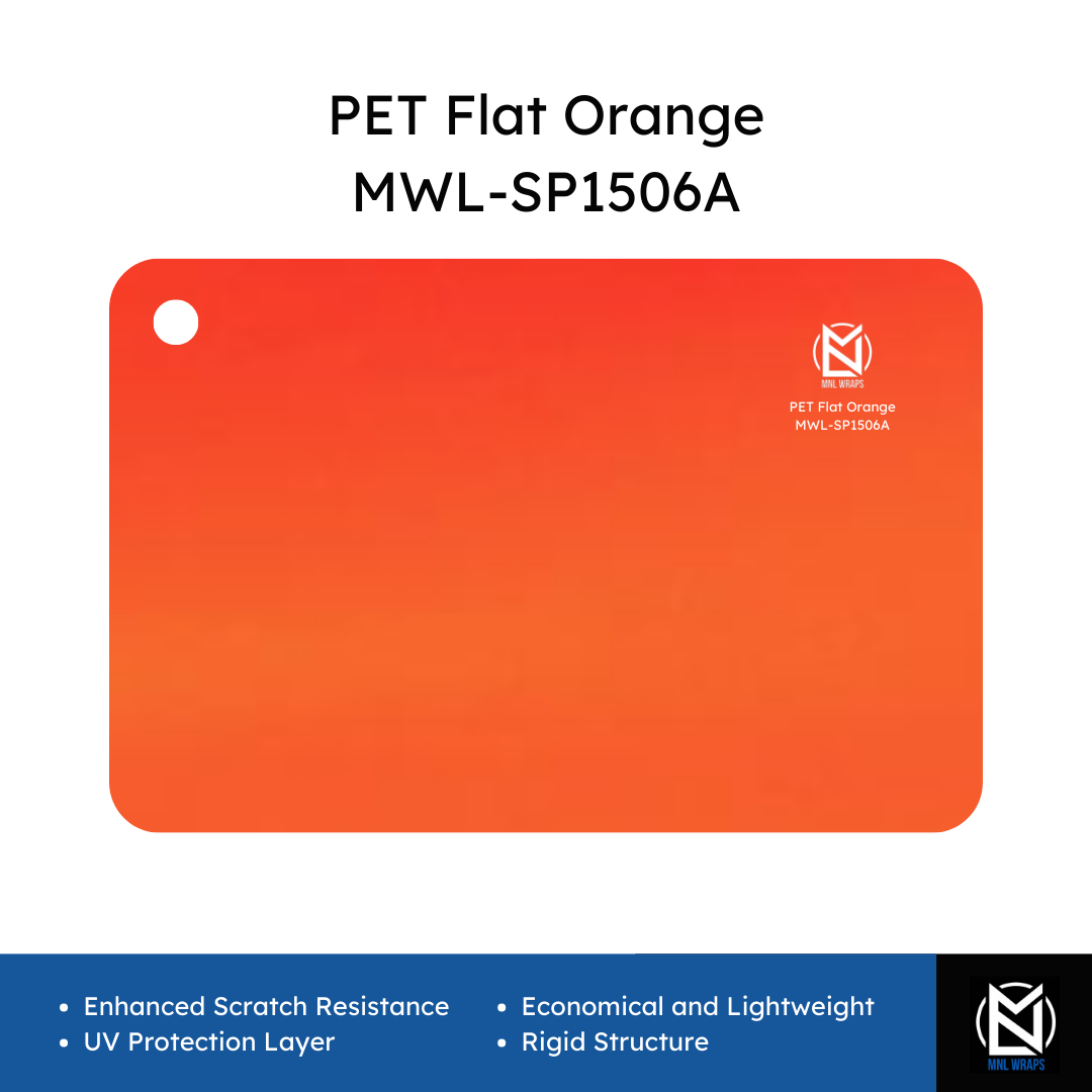 PET Flat Orange MWL-SP1506A