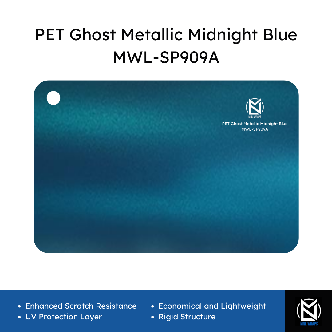 PET Ghost Metallic Midnight Blue MWL-SP909A