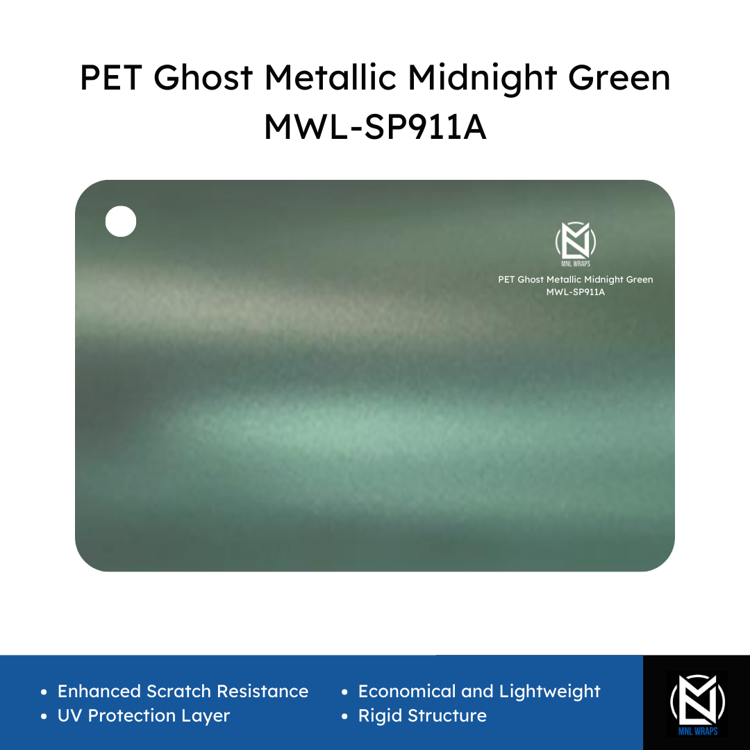 PET Ghost Metallic Midnight Green MWL-SP911A
