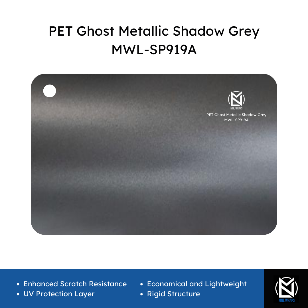 PET Ghost Metallic Shadow Grey MWL-SP919A