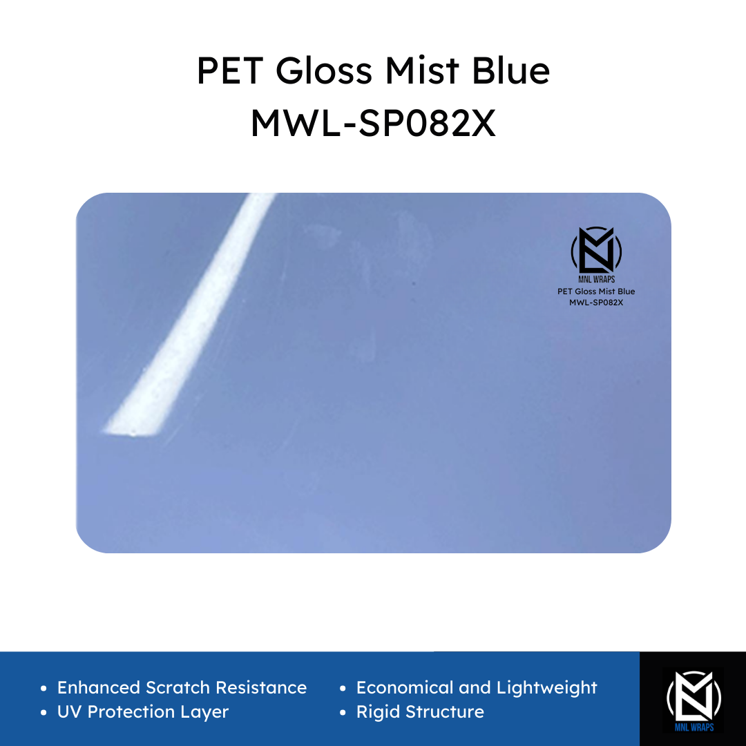PET Gloss Mist Blue MWL-SP082X