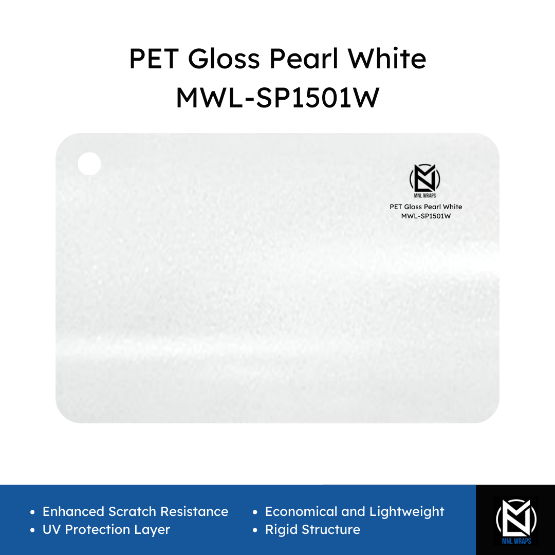 PET Gloss Pearl White MWL-SP1501W