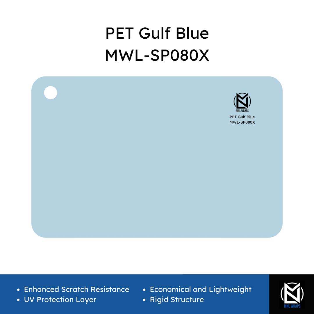 PET Gulf Blue MWL-SP080X