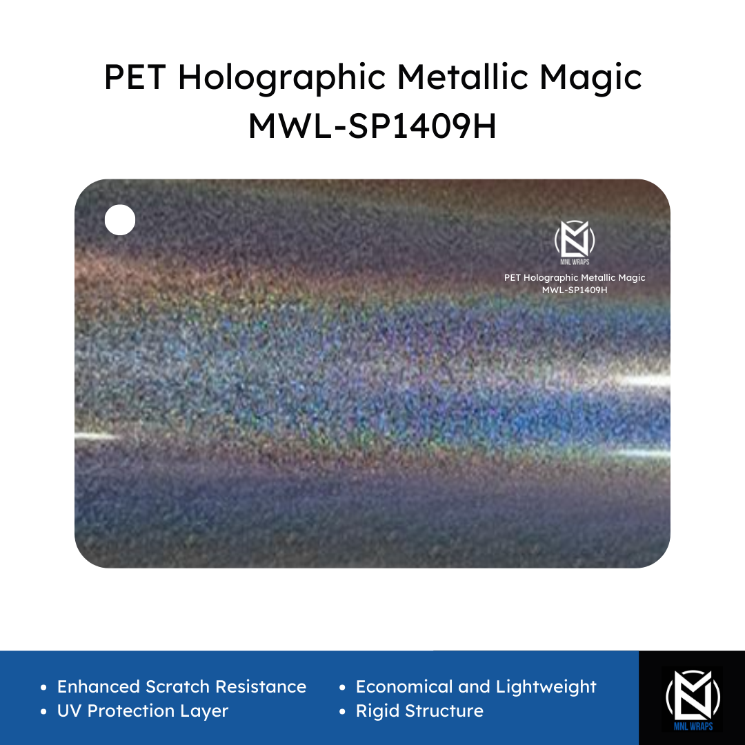 PET Holographic Metallic Magic MWL-SP1409H