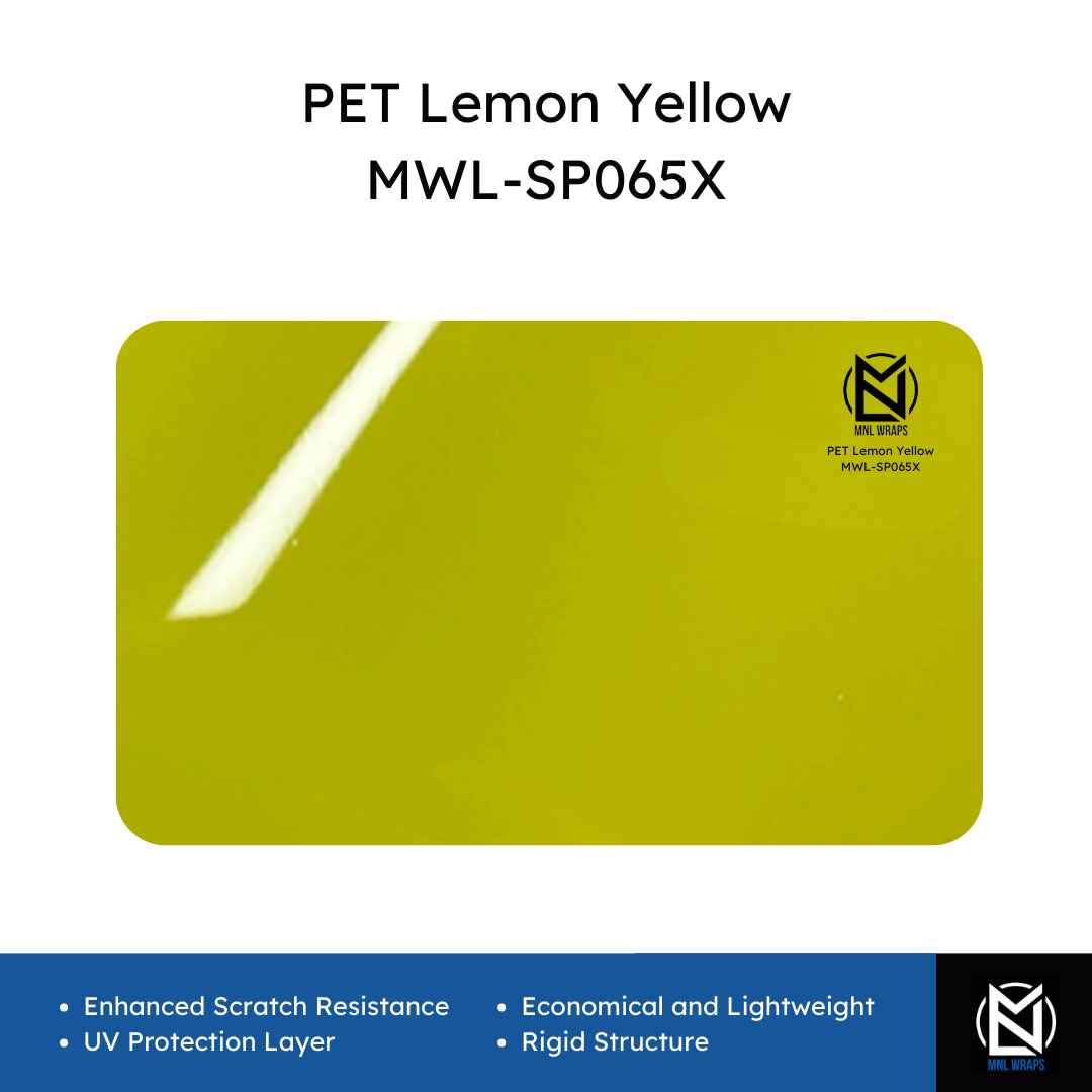 PET Lemon Yellow MWL-SP065X