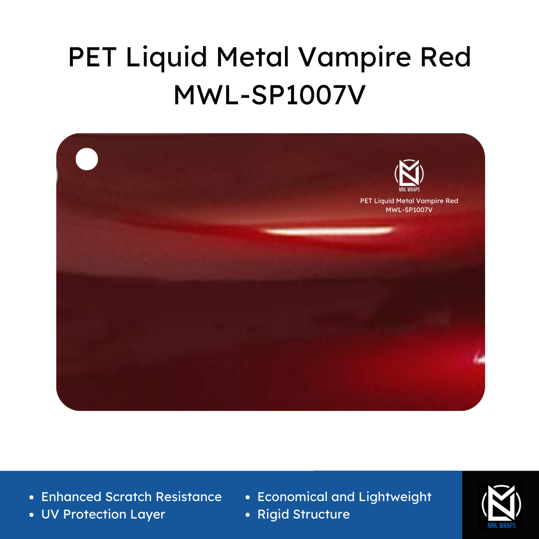 PET Liquid Metal Vampire Red MWL-SP1007V