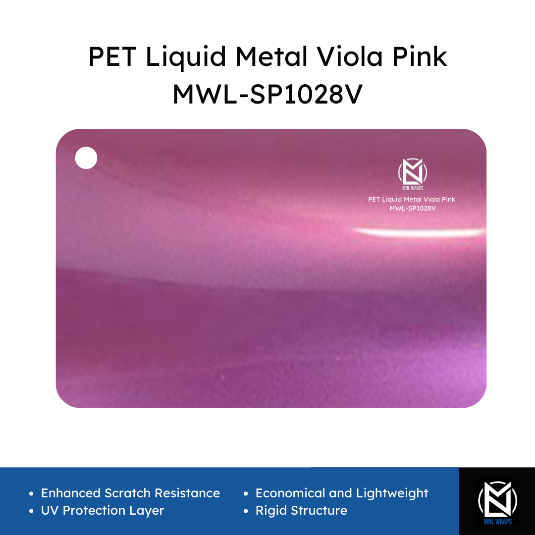 PET Liquid Metal Viola Pink MWL-SP1028V