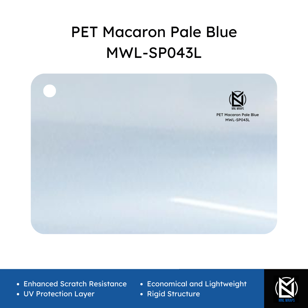 PET Macaron Pale Blue MWL-SP043L