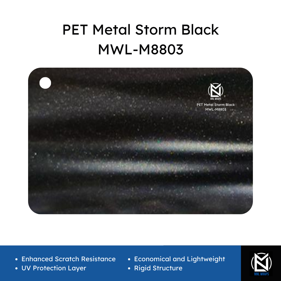 PET Metal Storm Black MWL-M8803