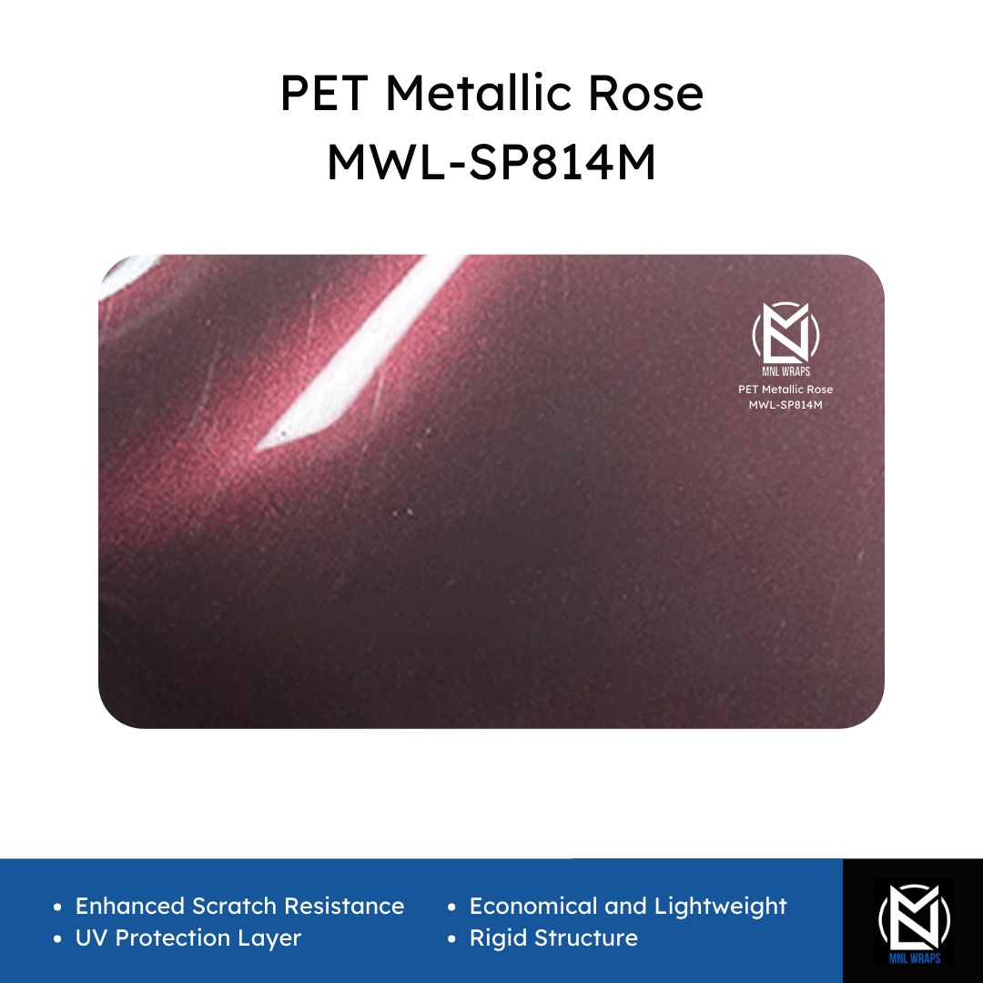 PET Metallic Rose MWL-SP814M