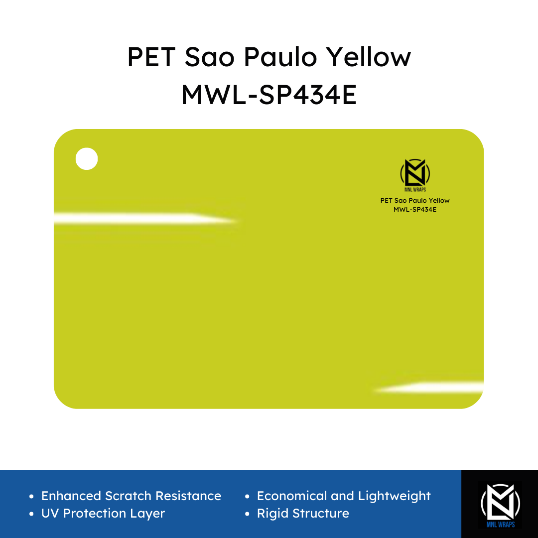 PET Sao Paulo Yellow MWL-SP434E
