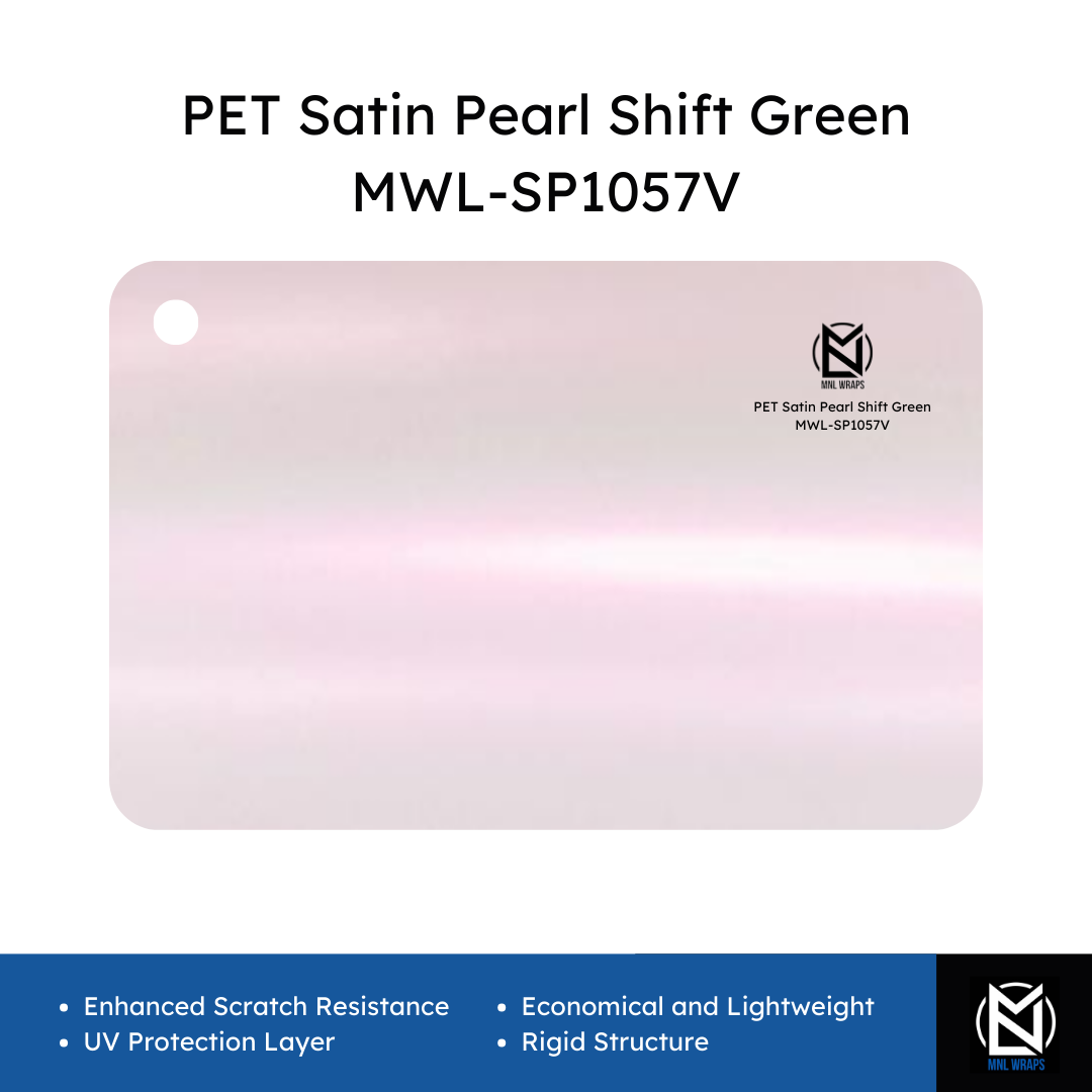 PET Satin Pearl Shift Green MWL-SP1057V