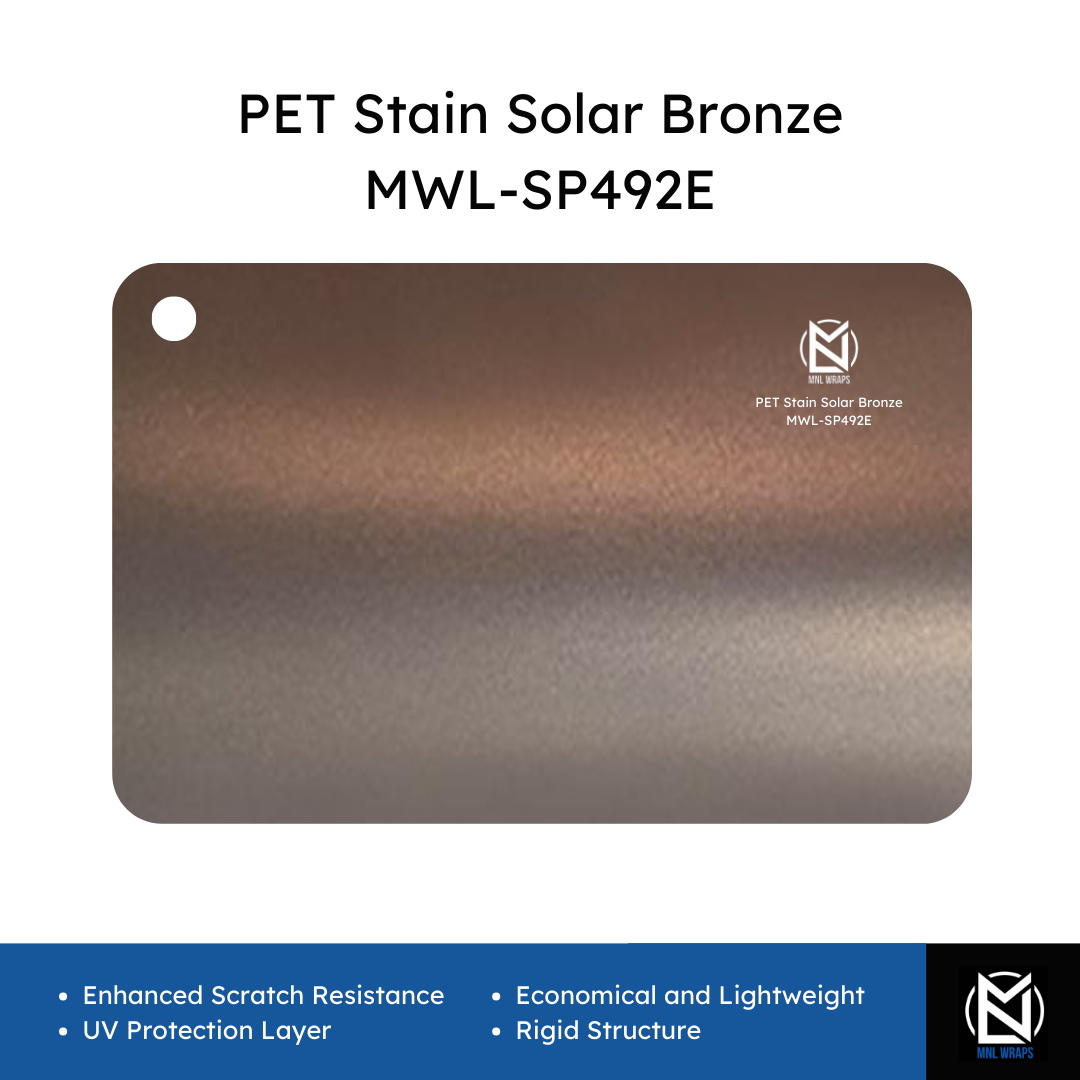 PET Stain Solar Bronze MWL-SP492E