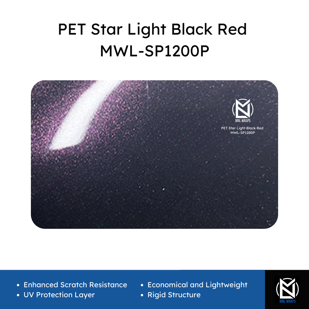 PET Star Light Black Red MWL-SP1200P