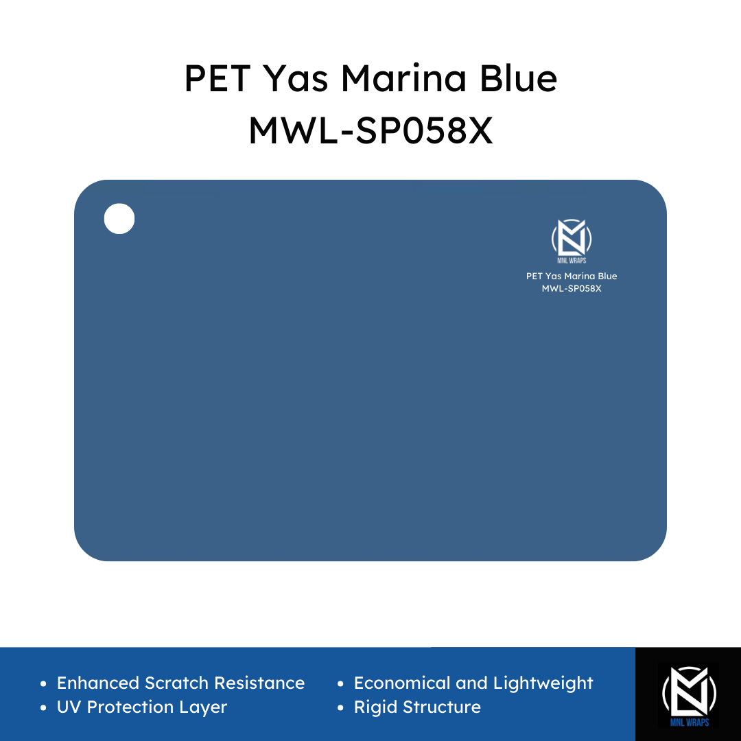 PET Yas Marina Blue MWL-SP058X