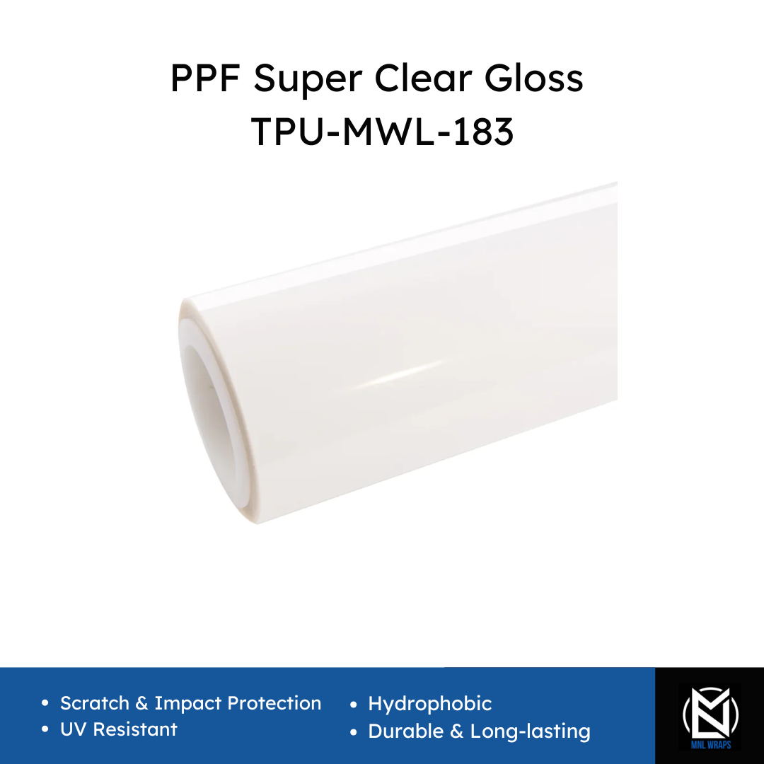 PPF Super Clear Gloss TPU-MWL-183