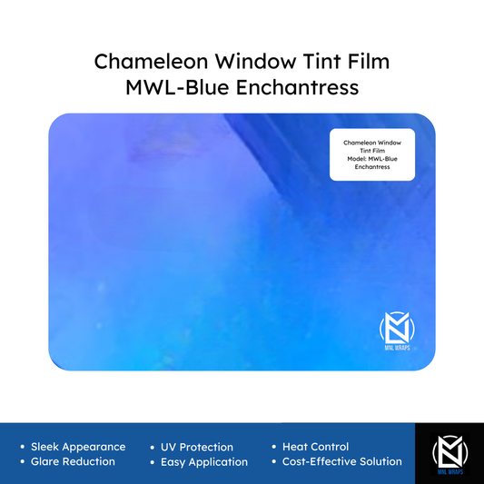 Chameleon Window Tint Film MWL-Blue Enchantress