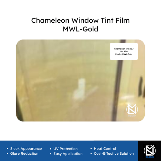 Chameleon Window Tint Film MWL-Gold