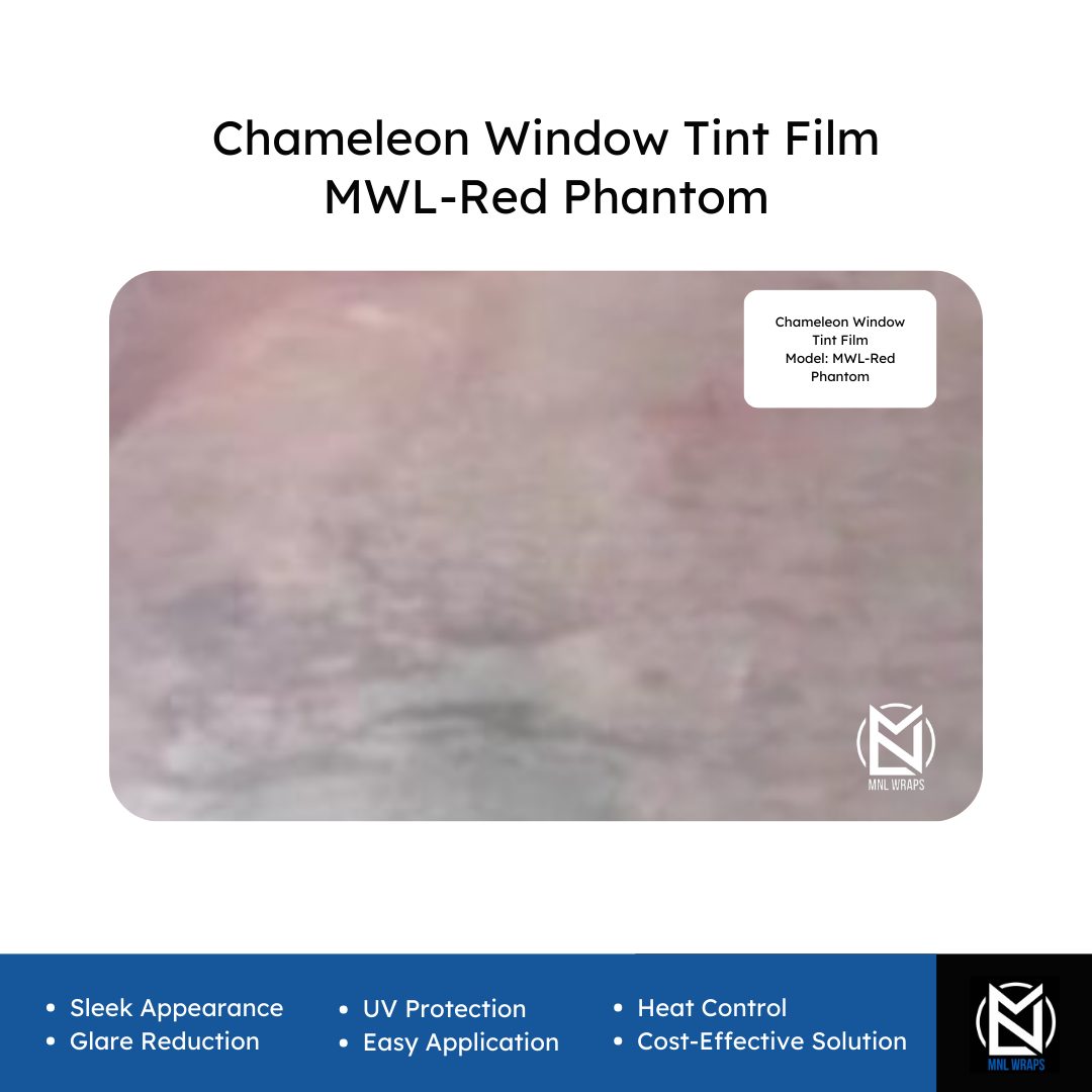 Chameleon Window Tint Film MWL-Red Phantom