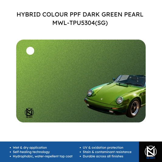 HYBRID COLOUR PPF DARK GREEN PEARL MWL-TPU5304(SG)