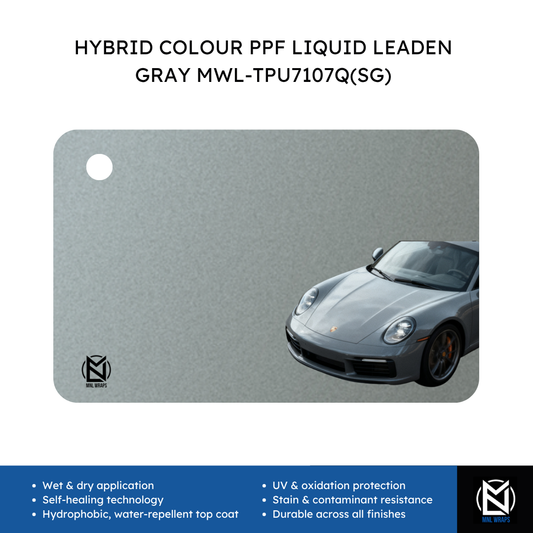 HYBRID COLOUR PPF LIQUID LEADEN GRAY MWL-TPU7107Q(SG)