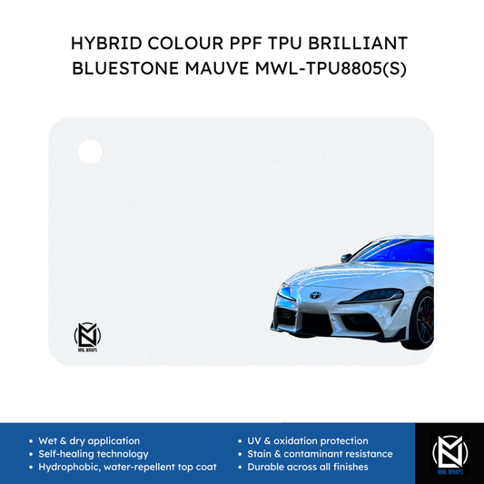 HYBRID COLOUR PPF TPU BRILLIANT BLUESTONE MAUVE MWL-TPU8805(S)