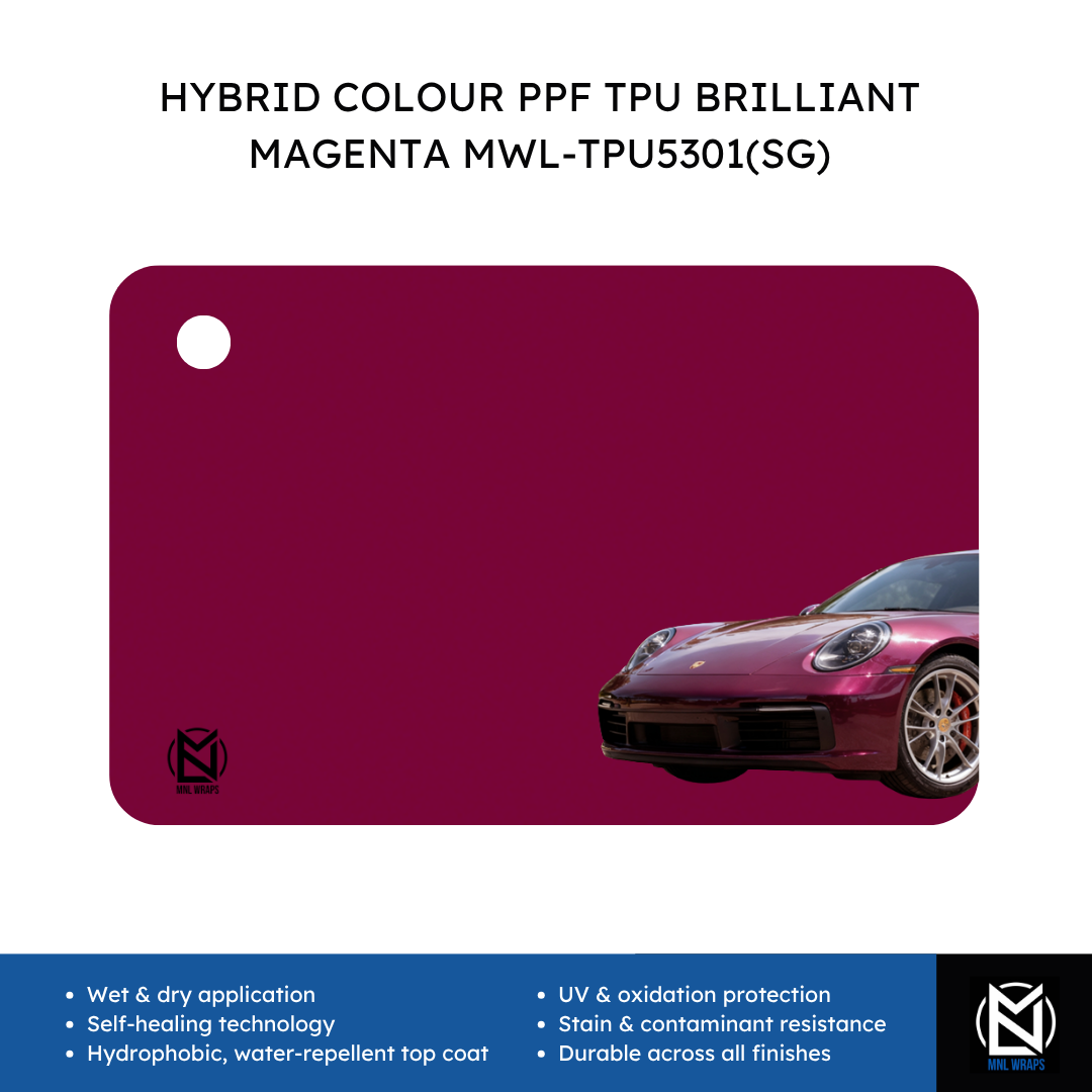 HYBRID COLOUR PPF TPU BRILLIANT MAGENTA MWL-TPU5301(SG)