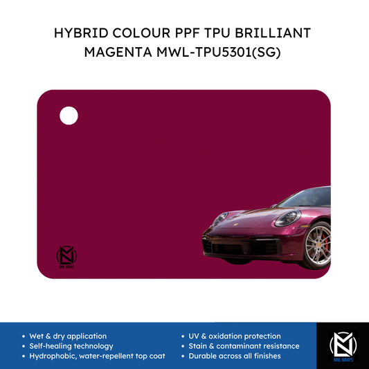 HYBRID COLOUR PPF TPU BRILLIANT MAGENTA MWL-TPU5301(SG)